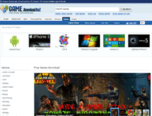 Tablet Screenshot of game.downloadatoz.com